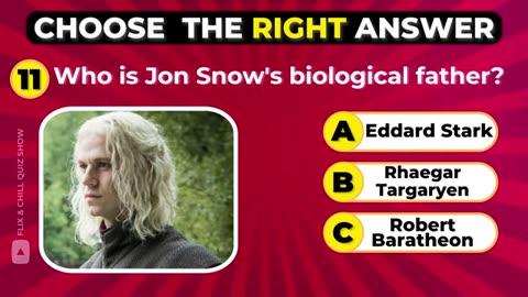 Game of Thrones Quiz