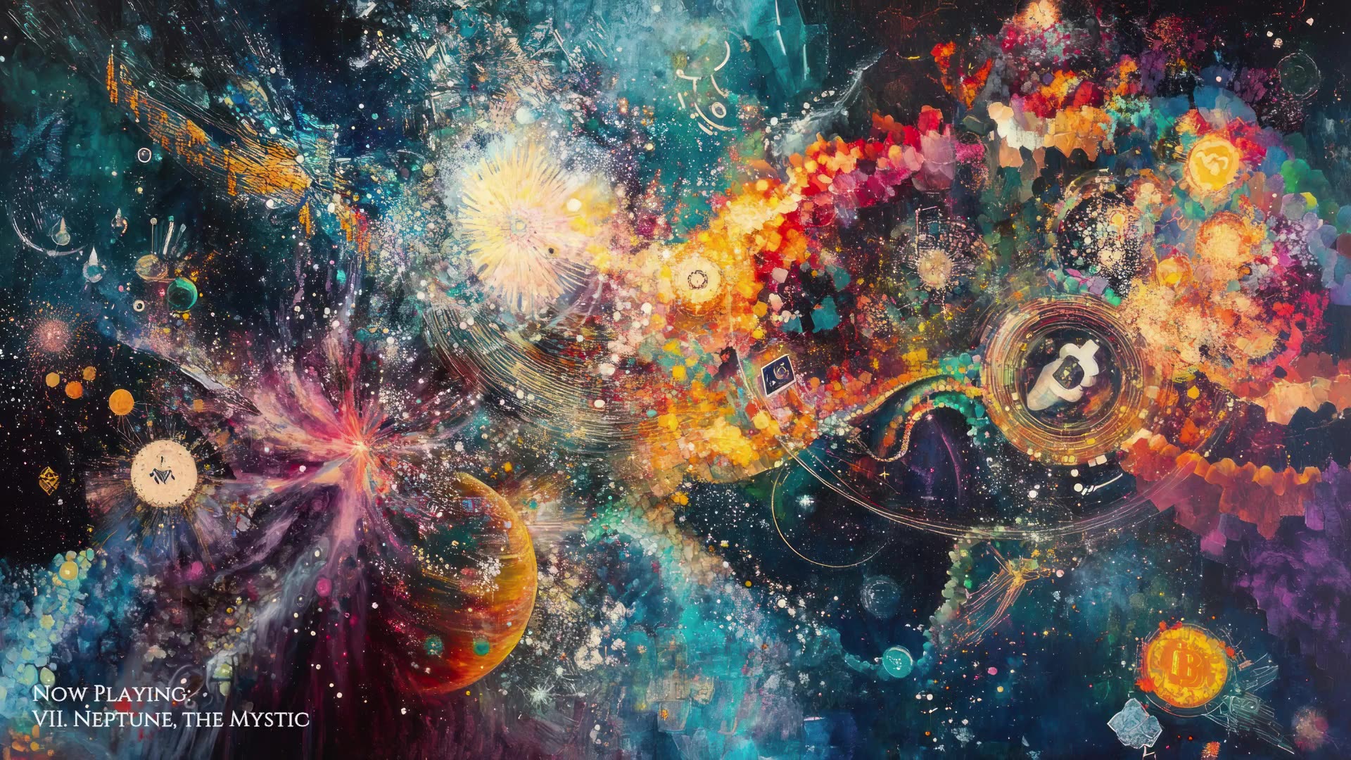 Planet Frequencies Suite 💫 Holst 🎶