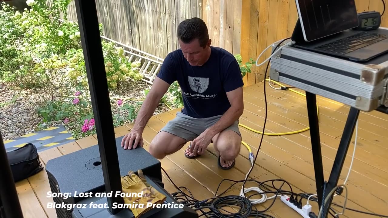 🔊 First Time Using the Harbinger V12 with EV 30M – Live Sound Test at Bully Barbeque | Blakgraz