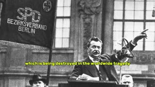 Hitler Debate With Opponets In Reichtag Over The Enabling Act.