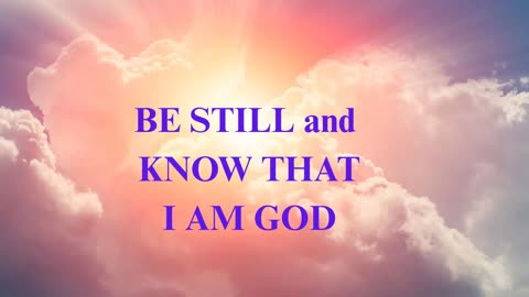 BE STILL and KNOW THAT I AM GOD~ JARED RAND’s MEDITATION CALL 10-09-25