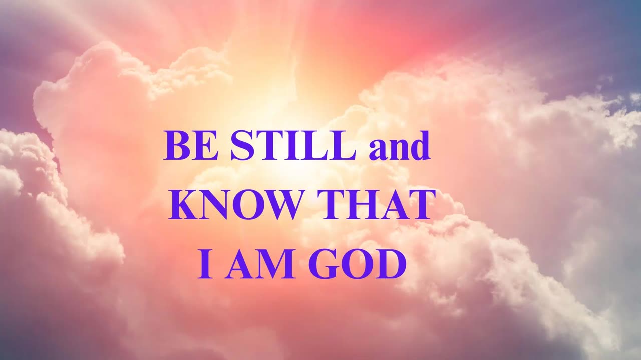 BE STILL and KNOW THAT I AM GOD~ JARED RAND’s MEDITATION CALL 10-09-25