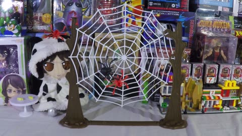 Bouncing Spiders game unboxing assembly and demonstration