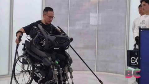 South Korean team develops ‘Iron Man’ robot that helps paraplegics walk