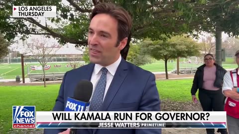 Democrats hoped Kamala Harris would just fade away quietly, but she’s already back and it looks like she's eyeing the California Governor's mansion