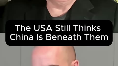The USA Still Thinks China Is Beneath Them
