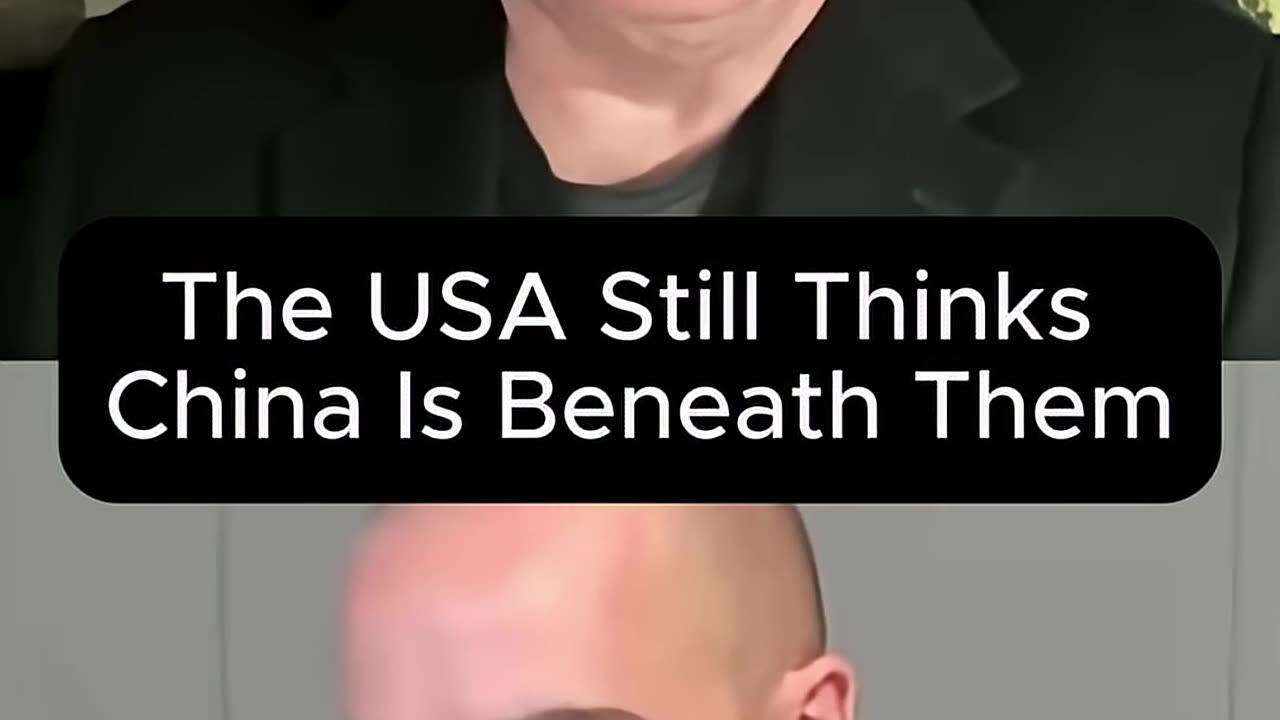 The USA Still Thinks China Is Beneath Them