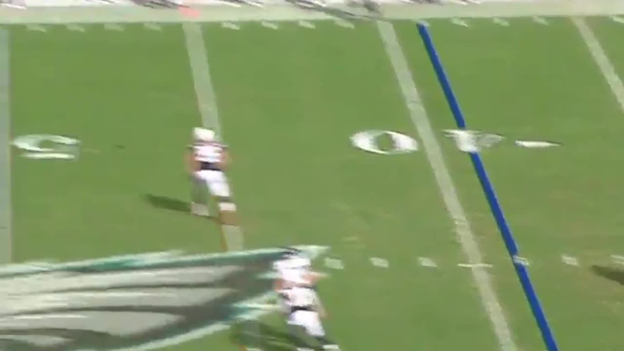 Montage of Michael Vick to DeSean Jackson TDs. Both are now college football head coaches