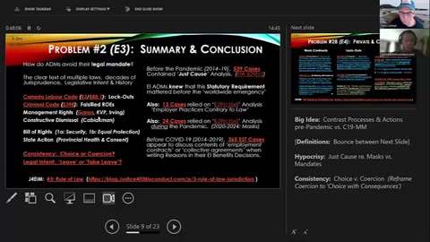 Citizen Challenges Canada’s E.I. System in Landmark Federal Court of Appeal Case (Clip)