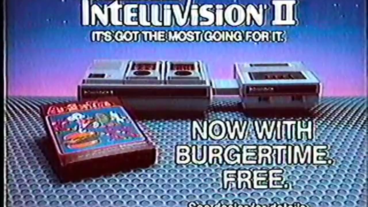 1983 Mattel Intellivision II Commercial