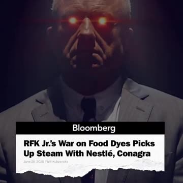 RFK Jr just posted himself with laser eyes. So hard. 👀 “Under this administration, HHS is done