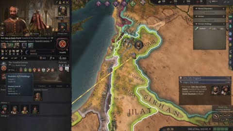 The Sheikh of Druze EP 2 (Crusader Kings III) Advanced Difficulty Character.