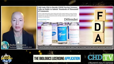 🚨BREAKING: Children’s Health Defense DEMANDS the FDA to STRIP the licenses for COVID-19 jabs.