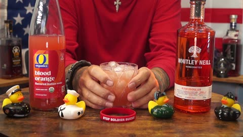 Salvador Ramirez - Whitley Neill Blood Orange Gin & Organics Blood Orange Soda
