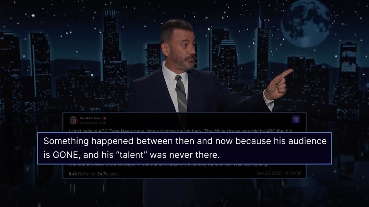 Kimmel Tells Audience Member to "Shut the F Up"