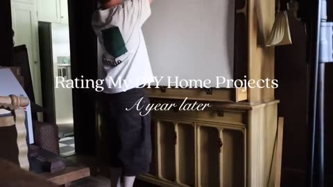 Rating My VIRAL DIY Projects 1 Year Later... Was It Worth It?