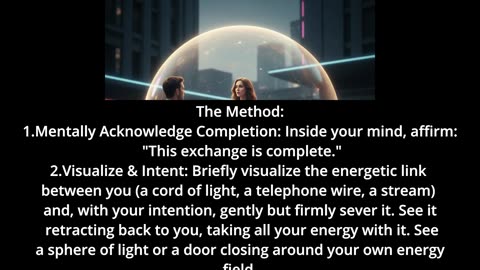 The Sentinels: Why Close the Circle with every Conversation) even phone and text)