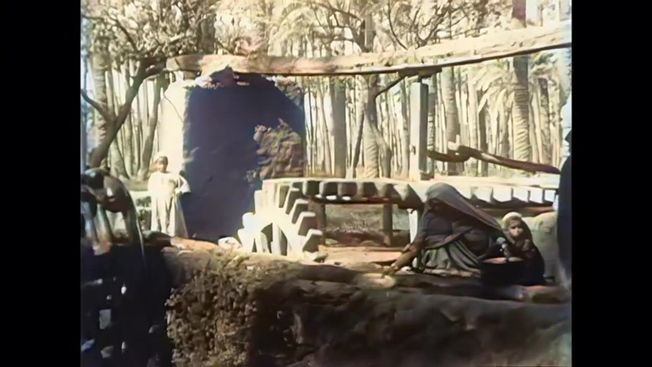 Egypt’s Timeless Nile: 1931 Life in Lush Color!