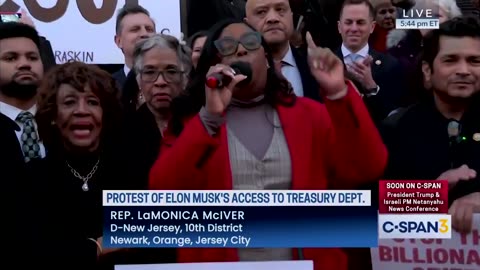 "Shut down the city. We are at war!" - Rep. McIver, a sitting member of Congress