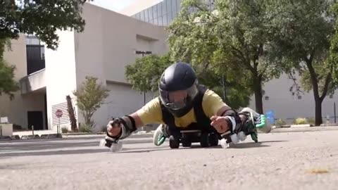 Electric Rollerblade Suit