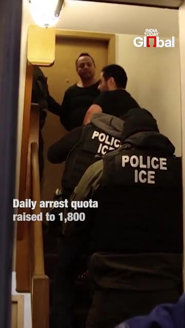 Trump admin gives ICE quota of 1,800 arrests per day across US