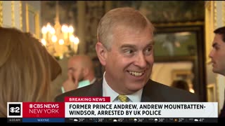 Former Prince Andrew arrested after revelations in Epstein files