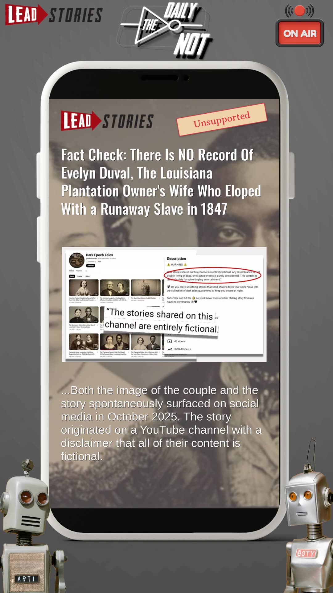 The Daily NOT - A show about what didnt happen today. Episode 558.