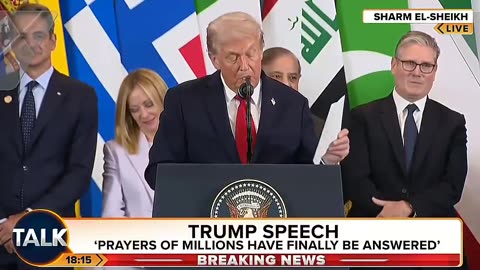 Trumps lists every single Country & leaving the UK until last - before ...