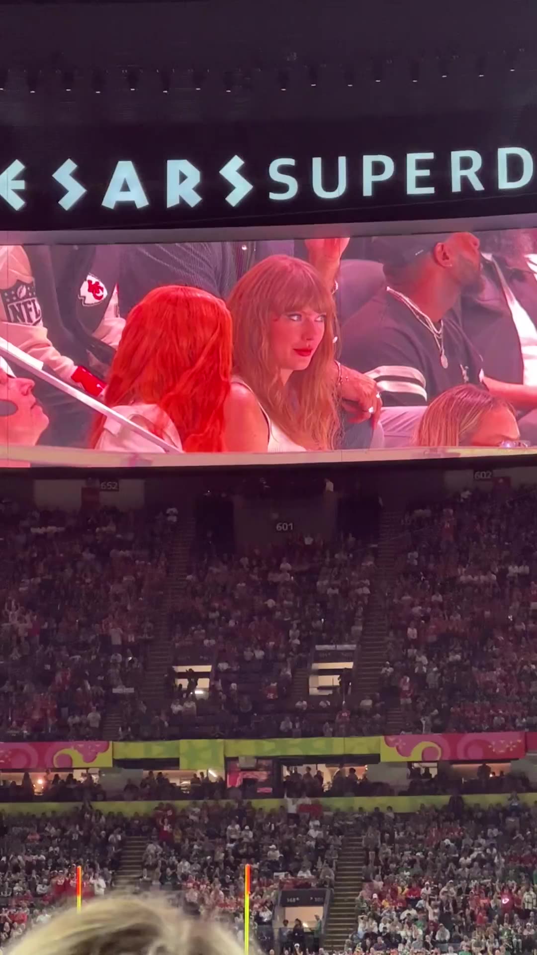 Taylor Swift Looks Confused as Shes Booed at Super Bowl