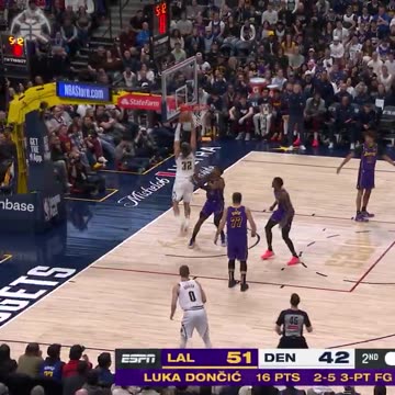 Denver Nuggets - Eyes in the back of his head