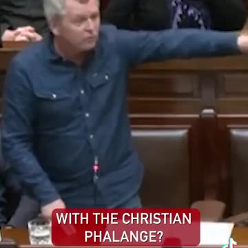 Irish Parliament Richard Boyd Barret -Ethinc Cleansing- Free Palestine 🇮🇪 🇵🇸