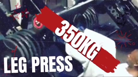350 KG Leg Press Challenge Unleashing Maximum Strength
