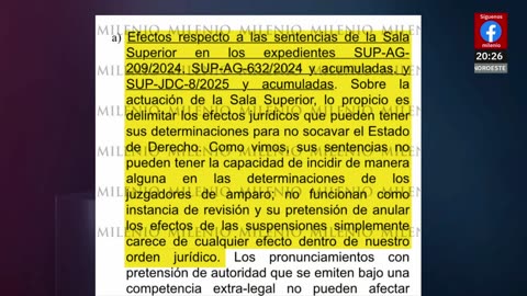 Ministro Ortiz Mena presentará proyecto para que SCJN acate suspensiones contra reforma al PJ