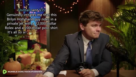 Nick Fuentes WARNS Superchatter: Don’t Let Brilyn Hollyhand AuraFarm Him!