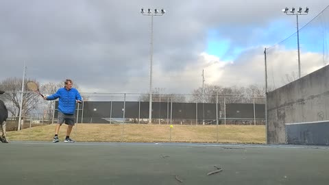 Forehand with Vcore 95