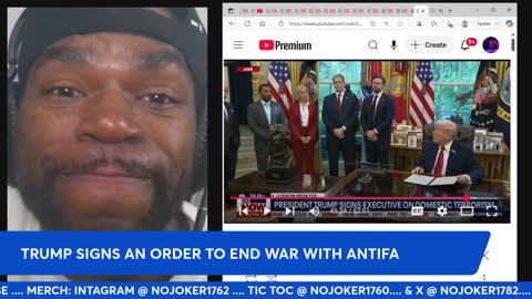 TRUMP signs ORDER to END WAR with ANTIFA !