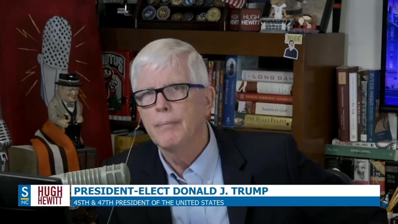 HUGH HEWITT'S INTERVIEW WITH PRESIDENT DONALD TRUMP