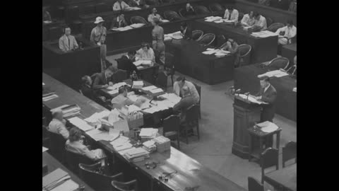 WAR CRIMES TRIALS, TOKYO, JAPAN - WAR CRIMES TRIALS, TOKYO, JAPAN - 111-adc-6629