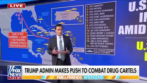 Trump puts Venezuela on NOTICE with new cartel crackdown operation