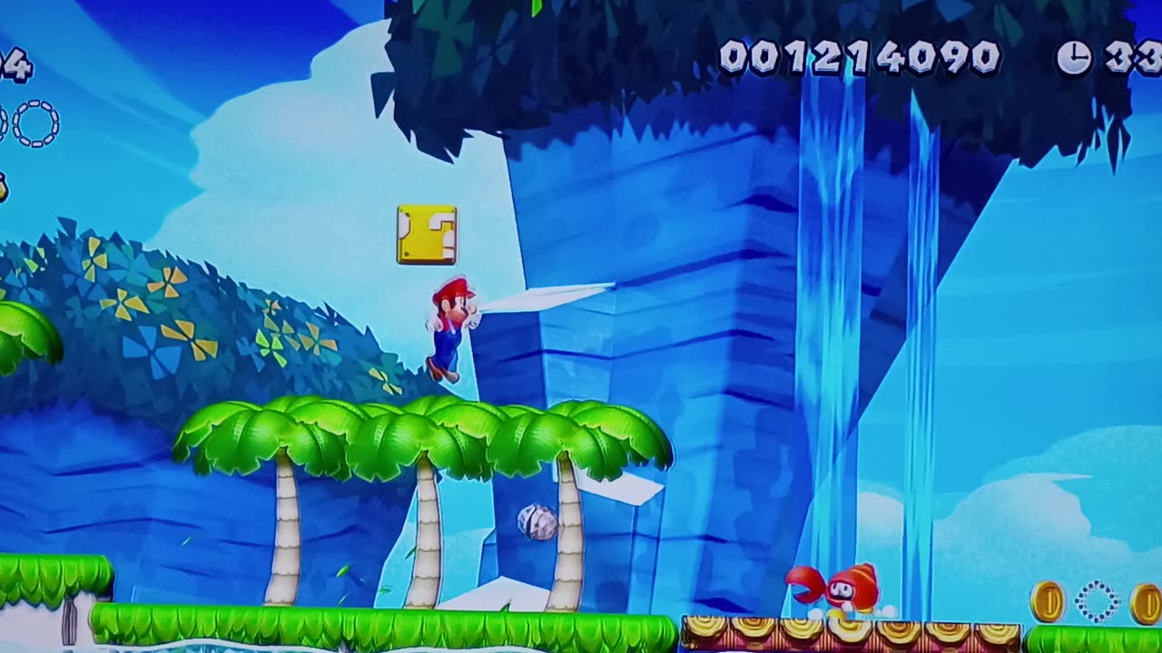 Super Mario Switch Waterspout Beach