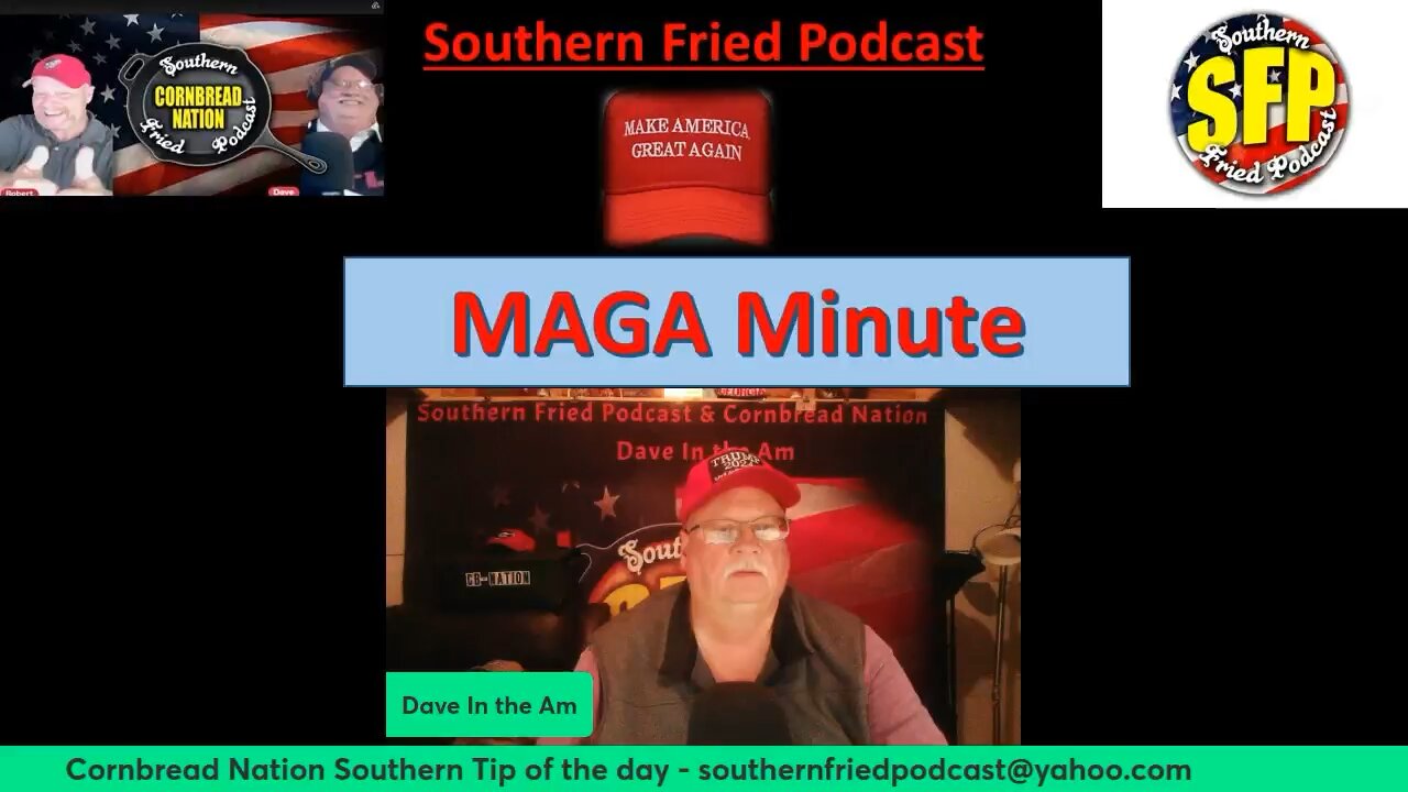 MAGA MINUTE- America is safer today