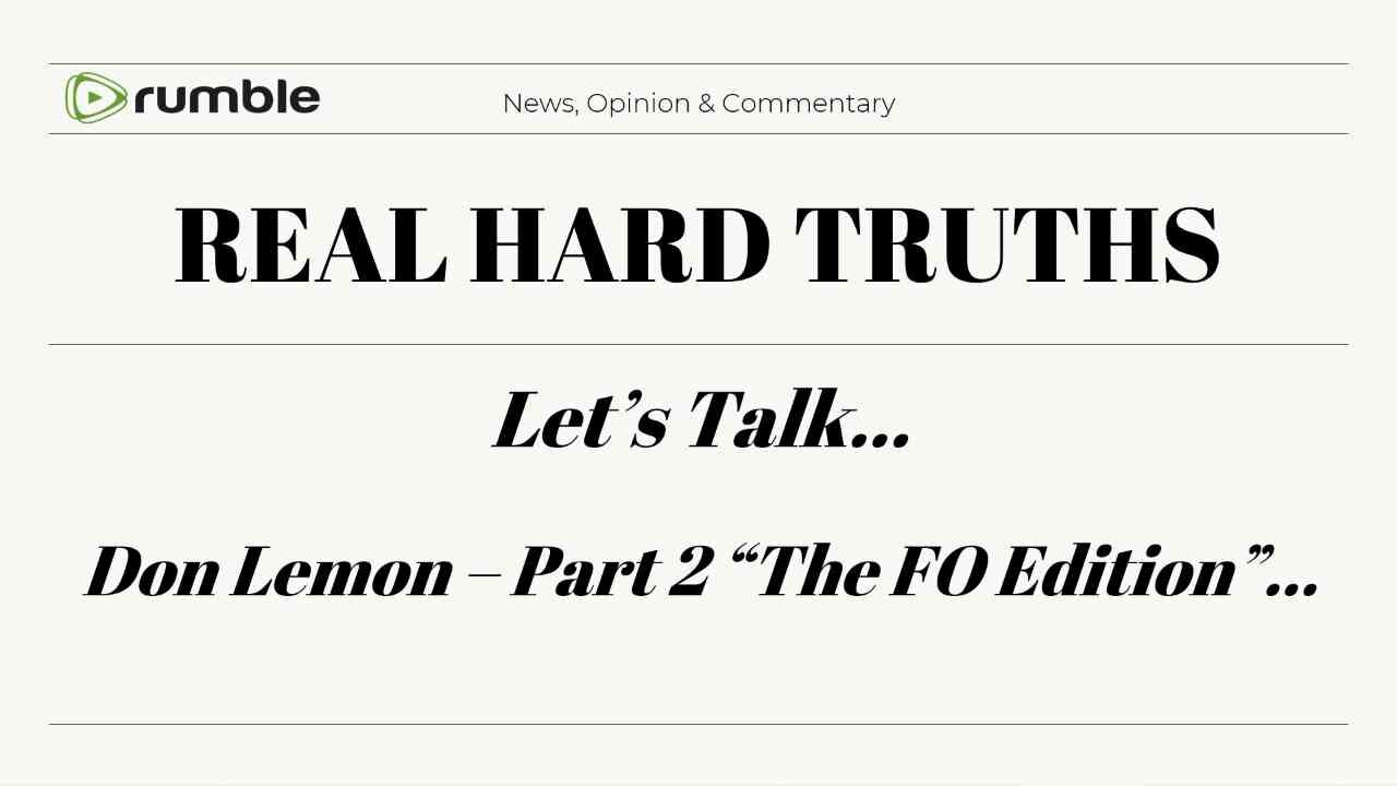 LIVE - The Don Lemon Case - 1/31/26