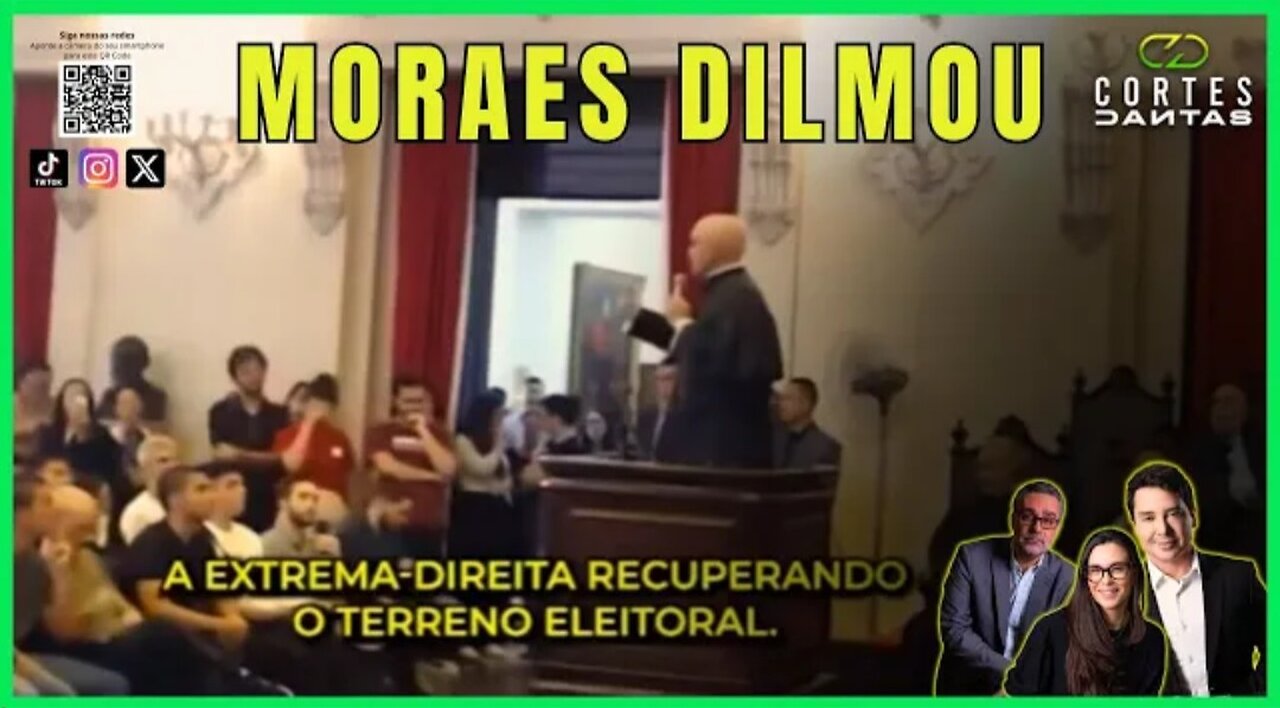 DISCURSO de MORAES mistura LUTA DE CLASSES com ÓDIO DAS REDES_HD