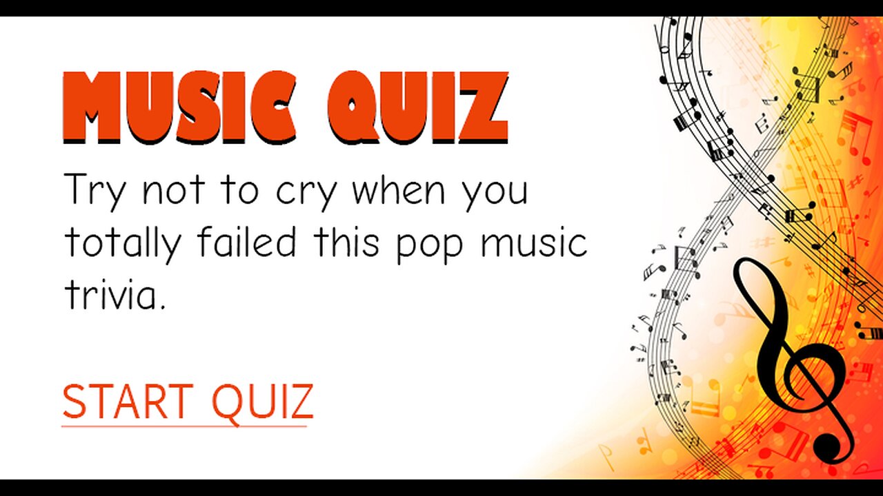 This quiz is not for crybabies