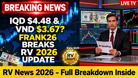 💥 IQD $4.48 & VND $3.67 Frank26 BREAKS RV 2026 Update 💥 Iraqi Dinar News 2026