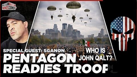 NINO W/ SGANON - This Looks Like a Black Swan Event: 1500 Troop Deployment, Aliens, & Banks 2 Crash?