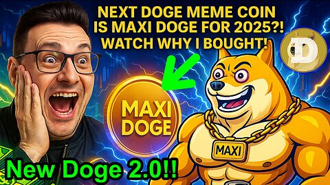 Maxi Doge is the next Dogecoin Meme Coin Opportuninty?? Watch Why!