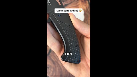 This knife has SCALES as handles…