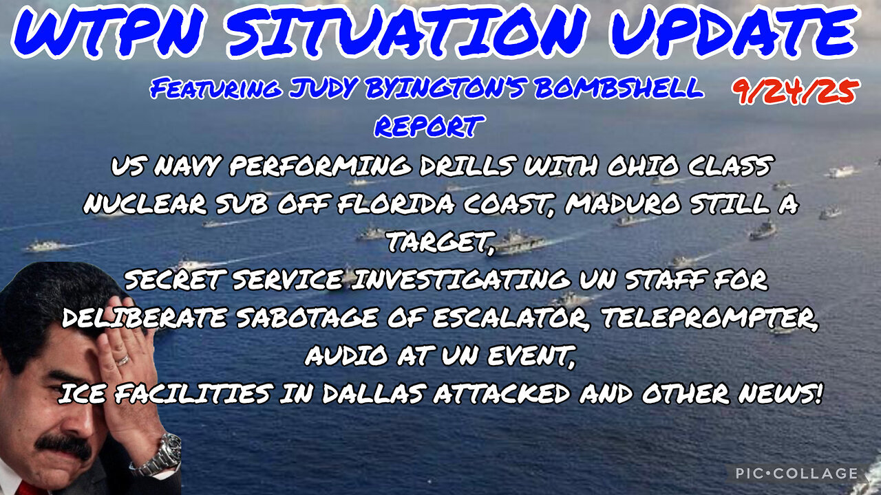 WTPN ~ Judy Byington ~ Situation Update ~ 9-24-25 ~ Trump Return ~ Restored Republic via a GCR