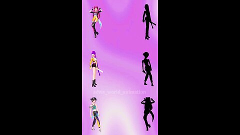 CHOOSE THE RIGHT HIDDEN HUNTRIX RUMI,MIRA & ZOEY 👤